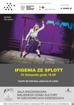 Czechowice-Dziedzice Wydarzenie Spektakl Ifigenia ze Splott. Teatr Polska