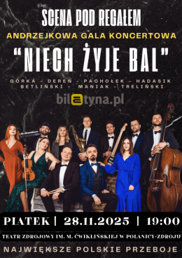 Andrzejkowa noc przebojów || Artyści sceny pod regałem - koncert andrzejkowy