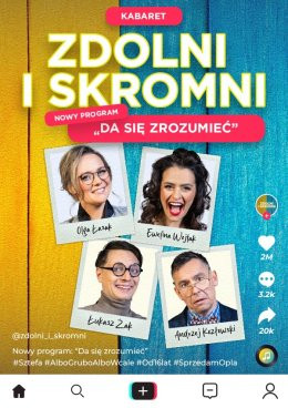 Czechowice-Dziedzice Wydarzenie Kabaret Zdolni i Skromni - "Da się zrozumieć"