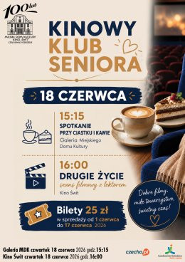 Czechowice-Dziedzice Wydarzenie Inne wydarzenie Kinowy Klub Seniora