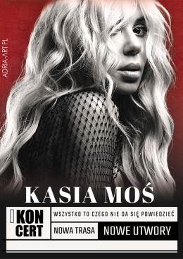 Bielsko-Biała Wydarzenie Koncert Kasia Moś - Wszystko to czego nie da się powiedzieć